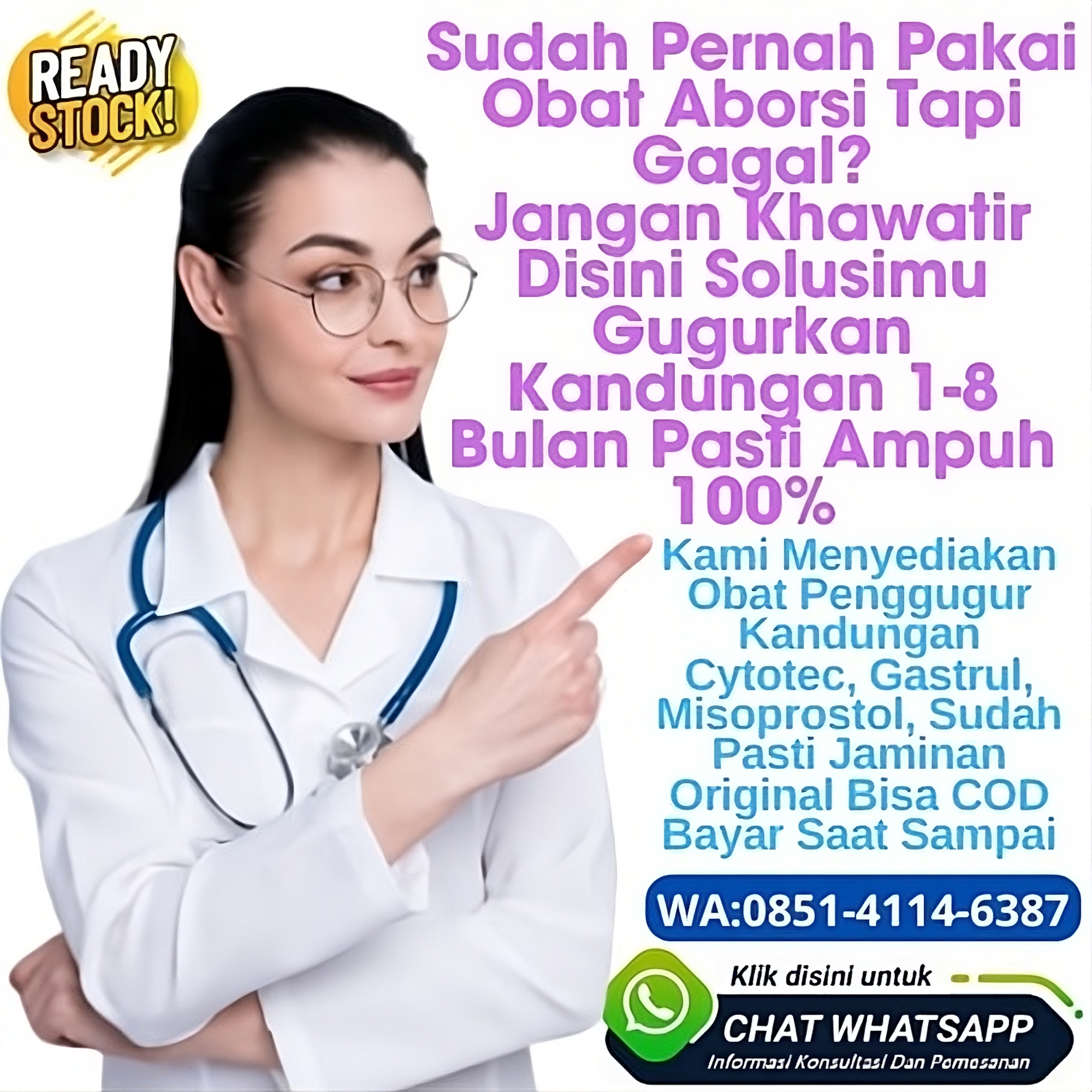 OBAT ABORSI INDONESIA 🕵️ Jual Cytotec Obat Penggugur Kandungan Yang Dikenal Sangat Ampuh Bisa COD Ke Seluruh Wilayah Indonesia